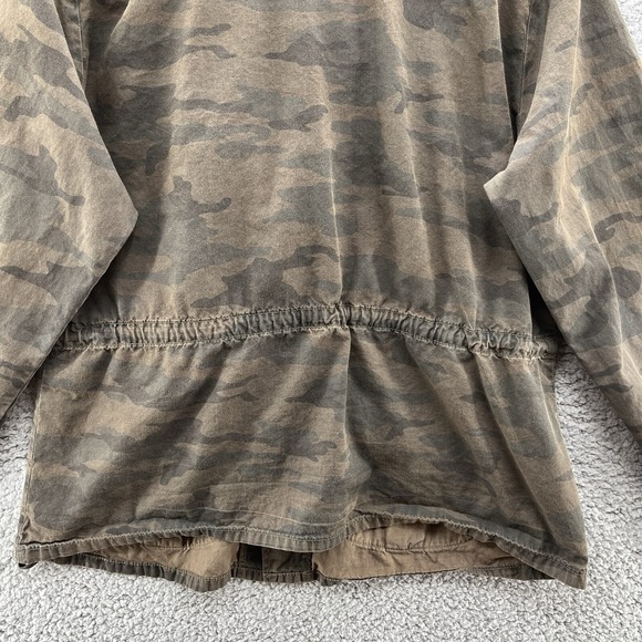 NSF Jacket Womens Large Army Green Camo Military Field Lightweight USA - Picture 9 of 11